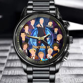 Custom Name Time Traveler Doctor Watch – Personalized Sci-Fi Gift
