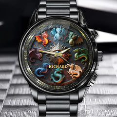 Personalized Legendary Dragon Eye Watch