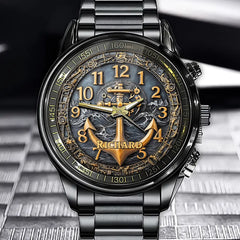 Personalized Nautical Fantasy Watch - Create Your Own Legend with Your Name