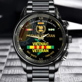 Personalized All Gave Some 58479 Gave All Vietnam Veteran Watch
