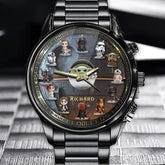 Personalized Heroes of the Galaxy Watch - Add Your Name and Choose a Legendary Figure