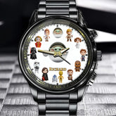 Personalized Galaxy Explorer Watch - Add Your Name and Feature a Legendary Icon