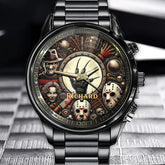 Personalized Horror Legends Watch - Add Your Name on a Haunting Design