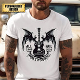 Prince of Darkness Personalized Shirt - Embrace Ozzy Osbourne's Eternal Legacy