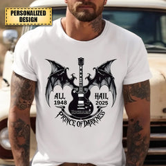 Prince of Darkness Personalized Shirt - Embrace Ozzy Osbourne's Eternal Legacy