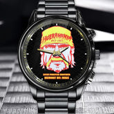 Custom Hulk Hogan Tribute Watch - Lives Forever Brother