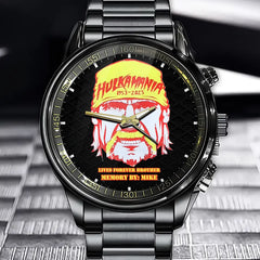 Custom Hulk Hogan Tribute Watch - Lives Forever Brother