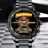 Personalized Hulkamania Lives Forever Watch - Add Your Name to Celebrate the Legacy