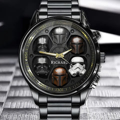 Personalized Galactic Legacy Watch – Add Your Name to the Helmet Tribute