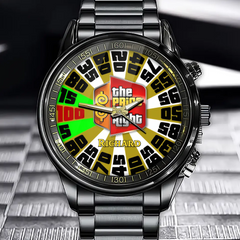 Personalized Price Is Right Spinner Watch – Fun Retro Game Show Spinner with Your Name