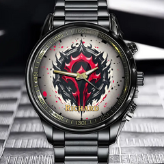 Personalized Legendary Horde Watch – Custom Name for Azeroth’s Brave Warriors