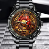 Personalized Fantasy Dragon Dice Watch – 51st Anniversary Collector’s Gift