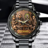 Personalized Spooky Character Watch - Add Your Name To Start A Journey Of Horror Legend
