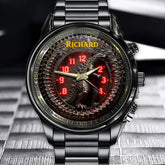Personalized King of Monstrous Watch – Custom Name & Powerful Aesthetic