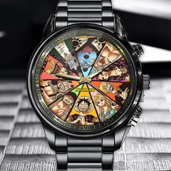 Personalized Pirate Crew Watch - Perfect For Anime And Adventure Fans Customizable Name