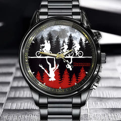 Personalized Stranger Parallel Realm Watch - Custom Name & Otherworldly Aesthetic