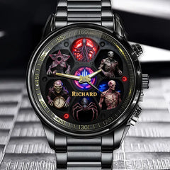 Mystic Creatures Personalized Watch – Add Your Name, Crafted for Those Who Love Strange Adventures