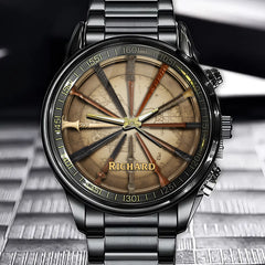 Personalized Wizard Wand Watch – Custom Name on Spellbinding Dial