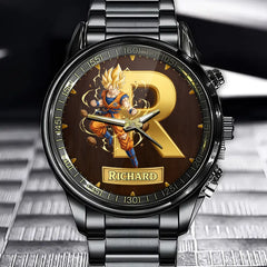 Customized Anime-Inspired Warrior Watch - Perfect for Fans