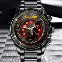 Personalized King of Monstrous Watch – Custom Name & Powerful Aesthetic