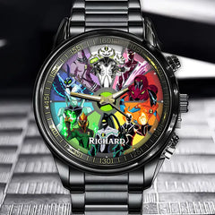 Personalized Alien Legends Watch - Custom Your Name Embark On A Fantastic Adventure
