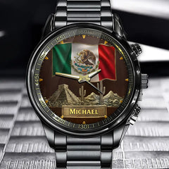 Personalized Mexican Watch - A Gift For Cultural Heritage Lovers