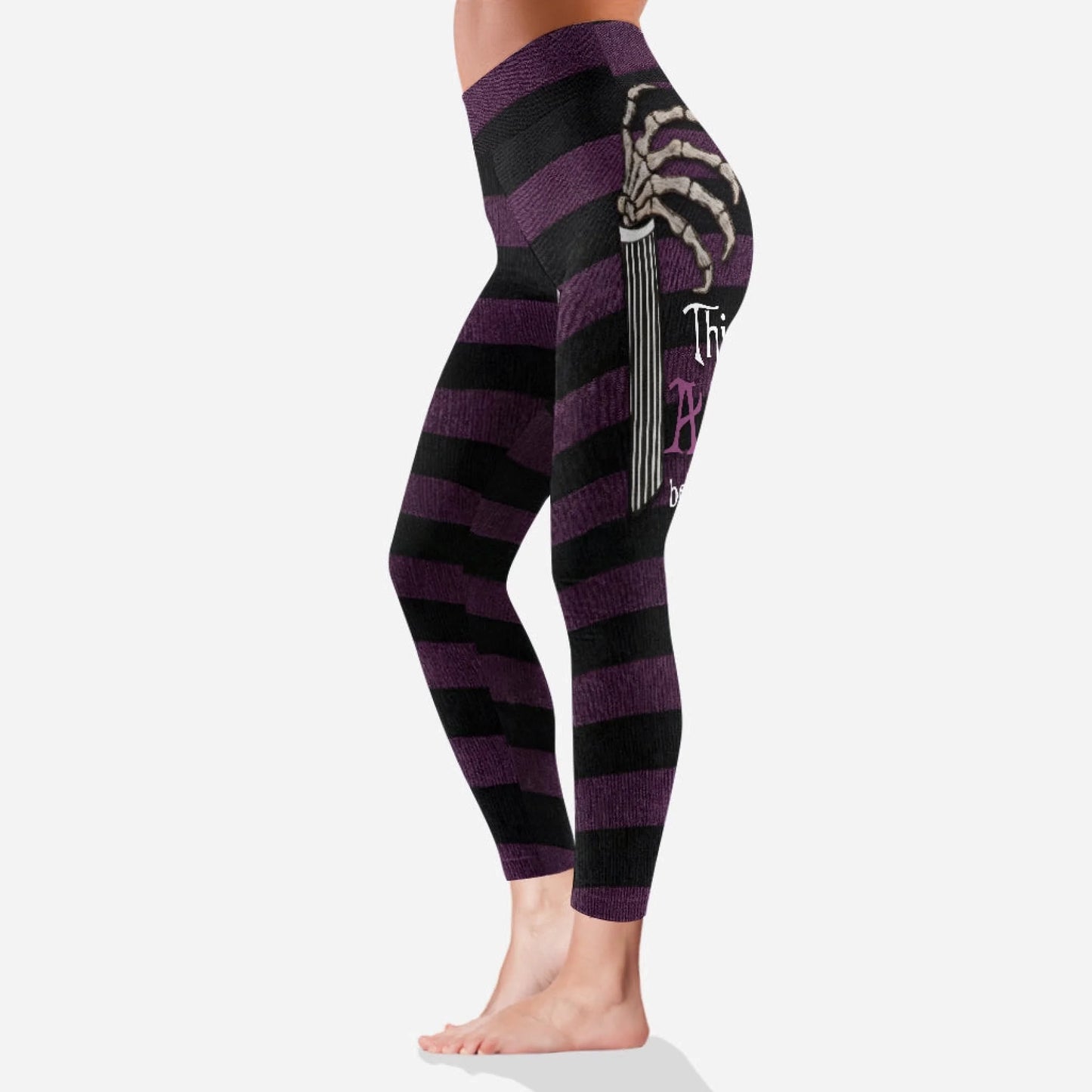 This Ass Belongs To - Personalized Nightmare Leggin (1)
